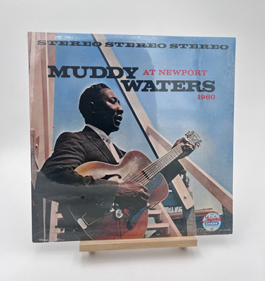 Muddy Waters - At Newport 1960 Vinyl Record 1986 Reissue LP FAST FREE SHIPPING