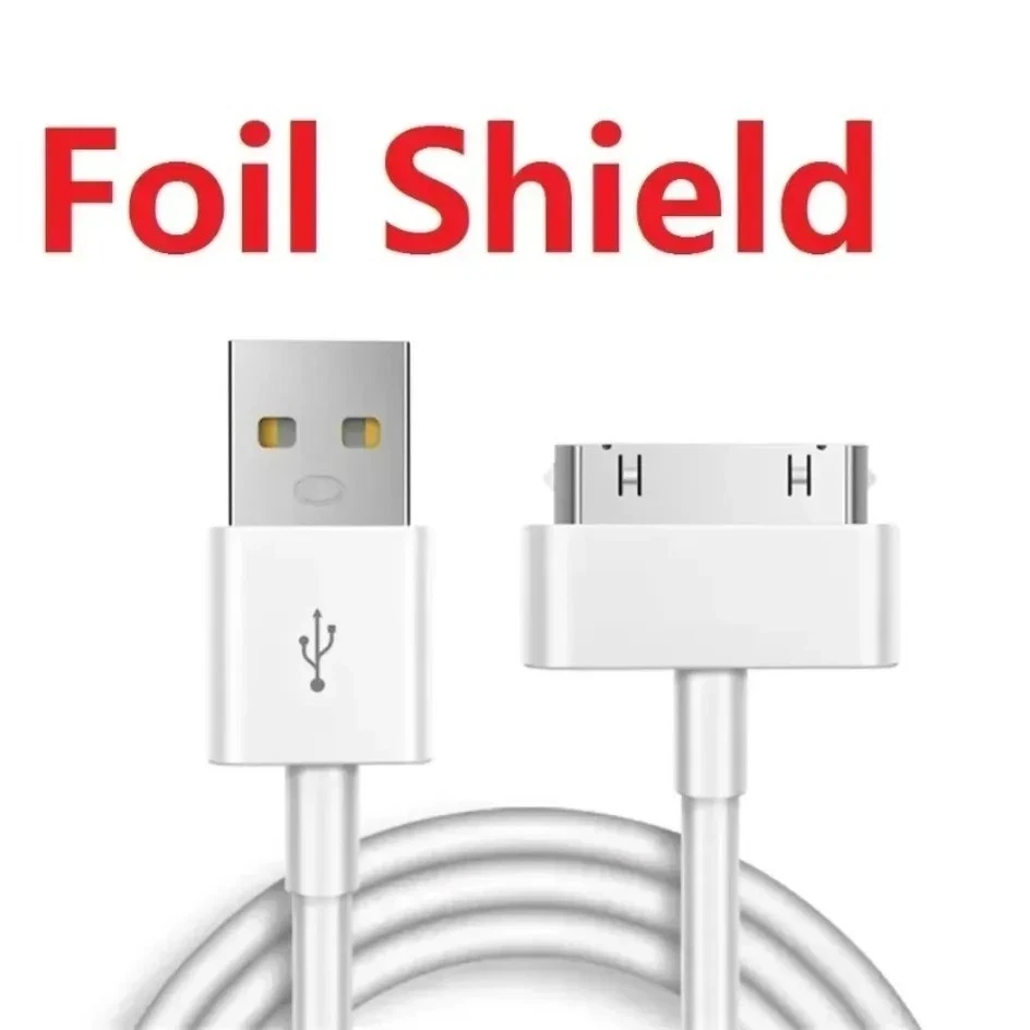 2x White USB Charging Cable Cord Sync for iPod Classic 6th/7th Gen 80/120/160gb - Image 4 of 4