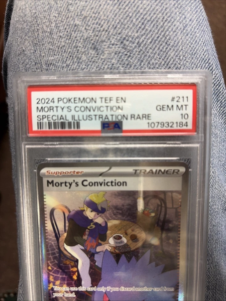 Morty's Conviction 211/162 SV05: Temporal Forces Holo - Image 3 of 3