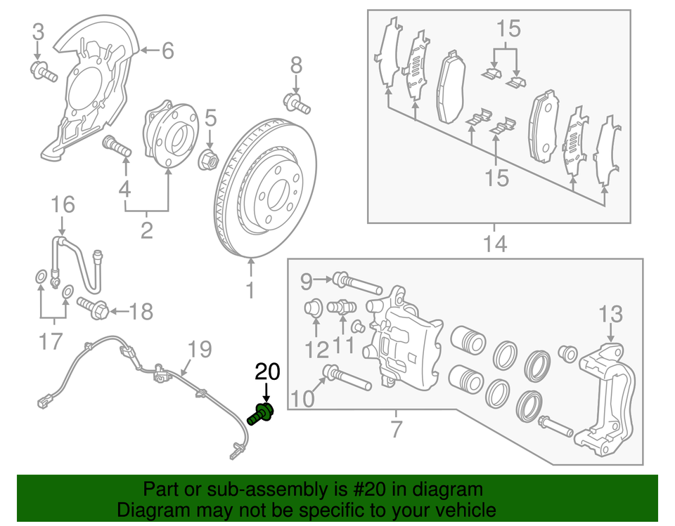 Genuine Mazda ABS Sensor Bolt 9945-00-612 | eBay
