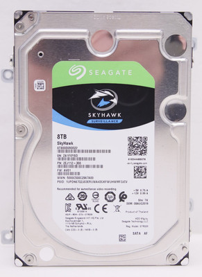 Seagate Skyhawk Al 8TB Internal Hard Drive HDD 3.5 Inch SATA Great Working Cond.
