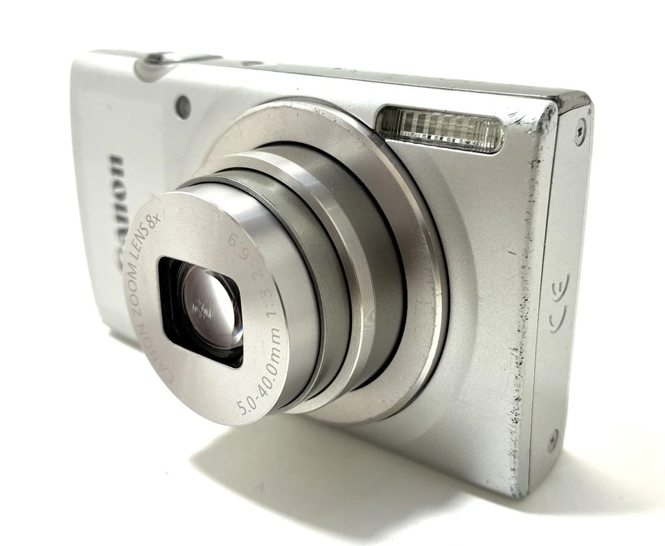 Canon IXY 200 PowerShot ELPH 185 20MP Digital Camera Silve Japan [Excellent] #02 - image 4 of 4