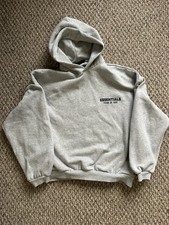 Fear of God Essentials  Small Fleece Hoodie II 'Light Heather Grey' Authentic
