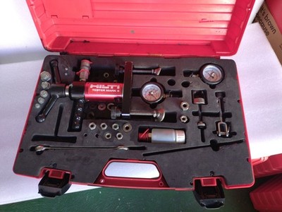 Hilti Hydrajaws Gerüstankertester