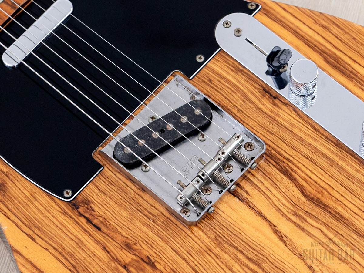 2007 Fender Telecaster TL-Zebra Zebrawood + Mahogany w/ USA