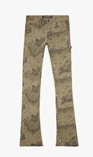 NWT VALABASAS MR. EXTENDO" Super Stacked CAMO GROVE Jeans-Size 32