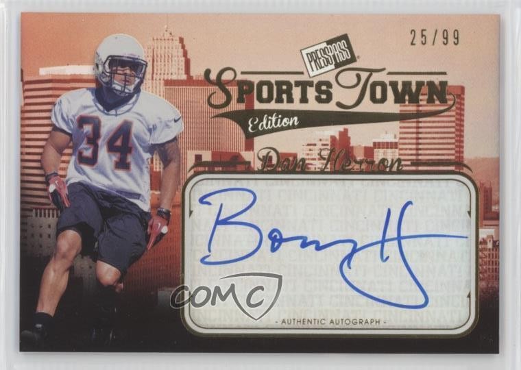 2012 Sports Town Edition Gold 25/99 Daniel Herron Dan #STDH Rookie Auto RC 10k8