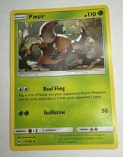 Carta Pokémon Pinsir 6/149 Sole e Luna 2017 non comune