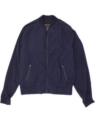 ATHLETA Herren Bomberjacke UK 34 XS Navy Blau Nylon CJ45