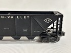 LIONEL POSTWAR NICE 6436-1 BLACK LEHIGH VALLEY OPEN QUAD HOPPER 1955 LF — photo 9