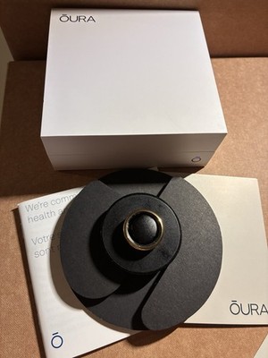 Oura Ring Gen 3 Horizon, Gold, Größe 7