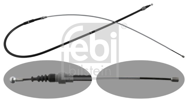 1X Febi Bilstein 48308 Seilzug Feststellbremse FüR Skoda-image