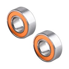 2PCS Stainless Steel Fishing Reel Bearings 14x8x4mm for Smooth Reel Operation