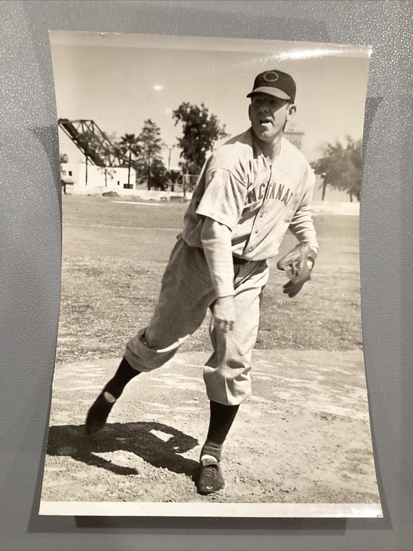 Paul Derringer Cincinnati Reds Baseball Club Co Vintage Photo