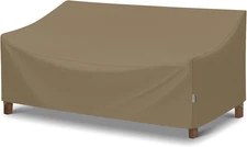 Sunpatio Outdoor Couch Cover 80 Inch, Heavy Duty Waterproof 3-Seater Patio Sofa 
