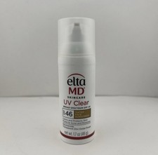 Elta MD UV Clear SPF 46 TINTED Face Sunscreen 1.7oz - FREE SHIPPING 