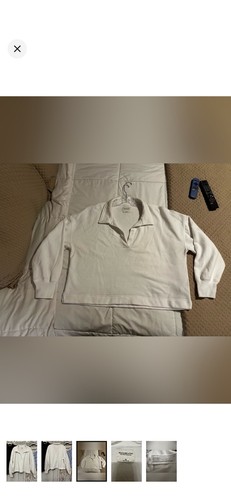 Abercrombie & Fitch Soft AF Collection Johnny Collar Sweatshirt XL