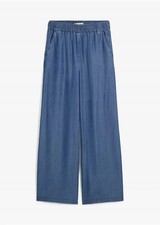 Marlenehose aus fließendem Lyocell Gr. 42 Bl...