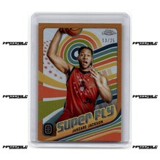 2023-24 Topps Chrome OTE Orange #SF-4 Jahzare Jah Jackson Superfly CASE HIT /25