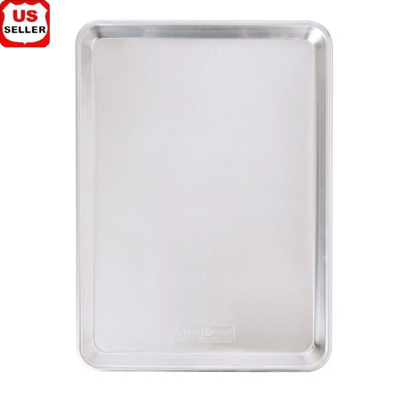 Aluminum Half Sheet Pan Baking Cookie Sheet Roasting Durable Kitchen Essential