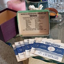 View-Master Viewer with Rudolph 7 Wonders Reels, Original Packaging