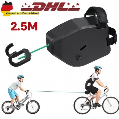 2.5m Fahrrad-Abschleppseil Kinder Bicycle Traktionsseil Einziehbare Tragbar Seil