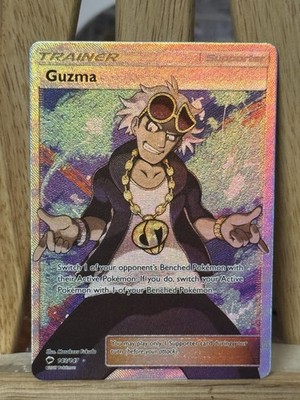 Guzma (Full Art) 143/147 Trainer Pokemon TCG Burning Shadows LIGHTLY PLAYED LP