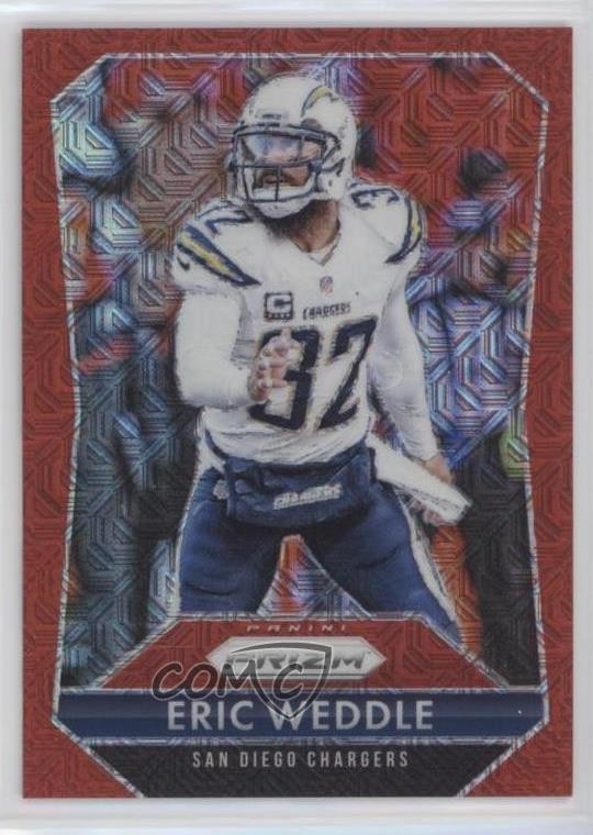 2015 Panini Prizm Red Mojo Prizm 96/99 Eric Weddle #32 n0c