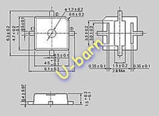 2SK3075 SMD-4 N CHANNEL MOS TYPE (RF) POWERMOSFET USA ship #pb