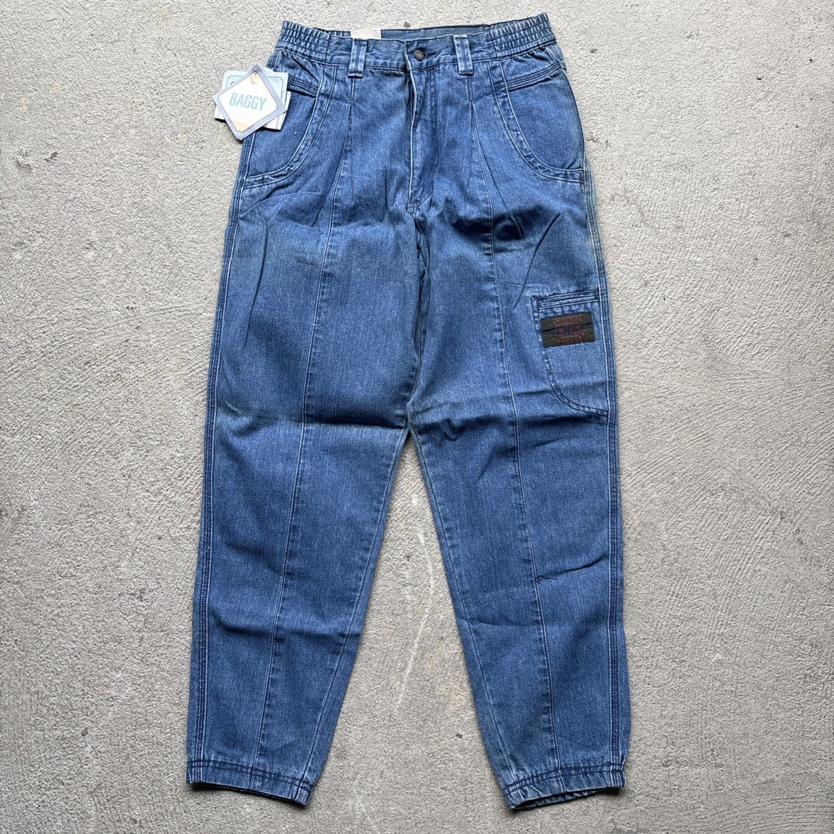 パンツ Fake Vintage Denim Pants \