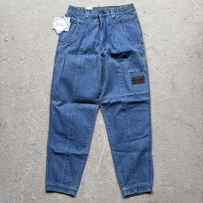 Deadstock 90s Dockers Jeans Men's 28x28 Pleated Denim Levi's Baggy