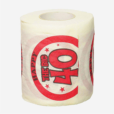 Happy 40 Birthday Toilet Paper