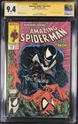 AMAZING SPIDER-MAN #316 CGC 9.4 Signed by Todd McFarlane 1st Cover VENOM Marvel