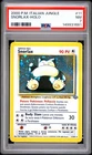 2000 POKEMON ITALIAN JUNGLE #11 SNORLAX-HOLO PSA 7