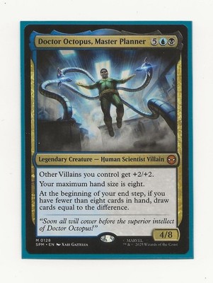 DOCTOR OCTOPUS, MASTER PLANNER MARVEL Spider-Man English Magic NM MTG