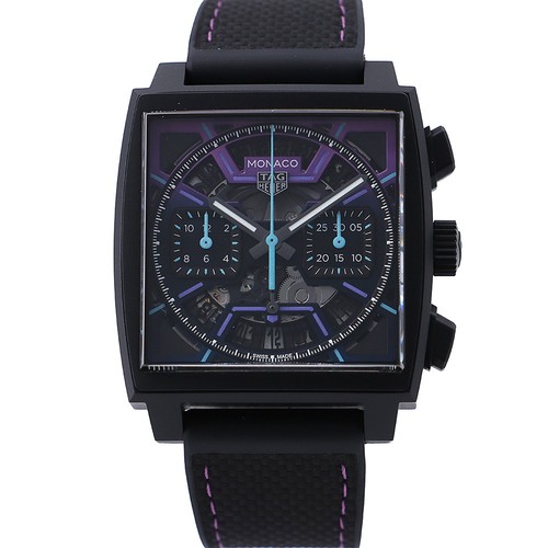 TAG HEUER Monaco Chronograph Limited Edition (Limited to 600 pieces) 39mm TI...
