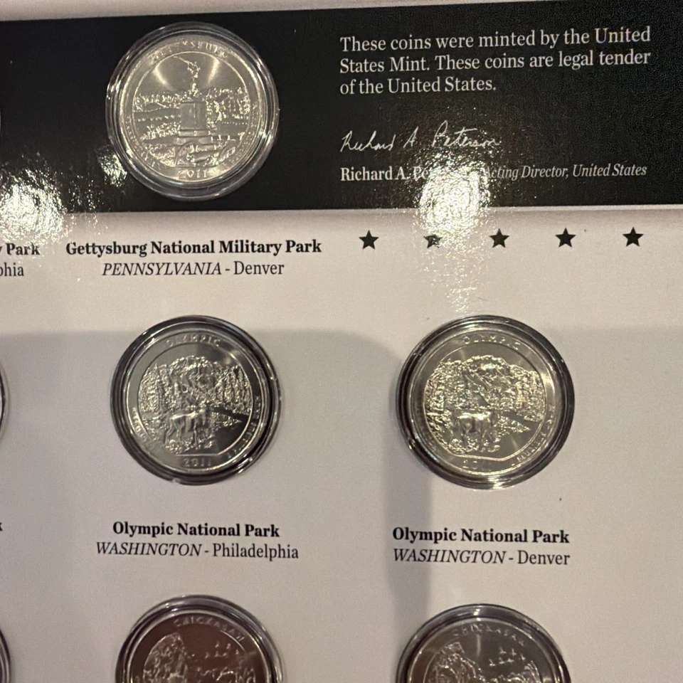 2011 United States Mint Uncirculated Coin P & D Sets (10 Coins) - Image 4 of 4