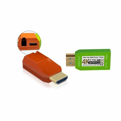 4K/30Hz  HDMI Multimode Single Fiber Converter Core Multimode Fiber Extender