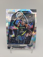 ARIKE OGUNBOWALE - 2024 Panini Prizm WNBA Silver Cracked Ice Prizm #28 - Wings
