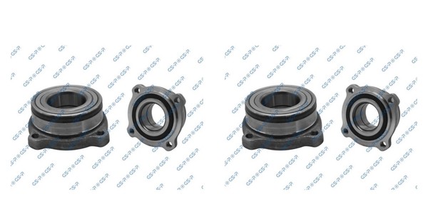 GSP 2X Radnabe Radlagersatz Hinten FüR BMW X5 X6 F15 F85 E70 E71 E72 F16 F86-image
