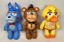 Lot Of 3 Five Nights at Freddy s Toy Freddy Bonnie Chica Plush Lot PhatMojo 2025