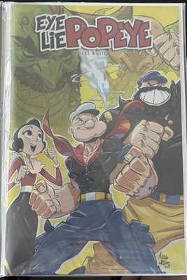 Eye Lie Popeye #1 Marcus Williams Foil WhatNot / Massive +1 Saint SeiyA Variant