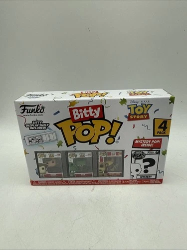 Funko Bitty POP! Disney Pixar Toy Story Woody Rex Slinky Dog 4 Pack NEW SEALED