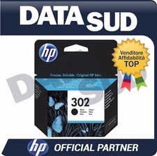 CARTUCCIA HP 302 ORIGINALE BLACK NERO INK-JET PER HP OFFICEJET 3830