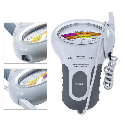 Digital Wasser Tester PH Wert Prüfer Chlor Messgerät Messer Water Aquarium Pool - Bild 6 von 8
