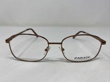 Parade Eyewear 1577 LIGHT BROWN 54-18-140 Metal Full Rim Eyeglasses Frame 4966