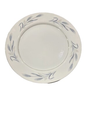 Set of 6 Harmony House Japan Dinner Plates Diana #3836 Vintage Wheat Design