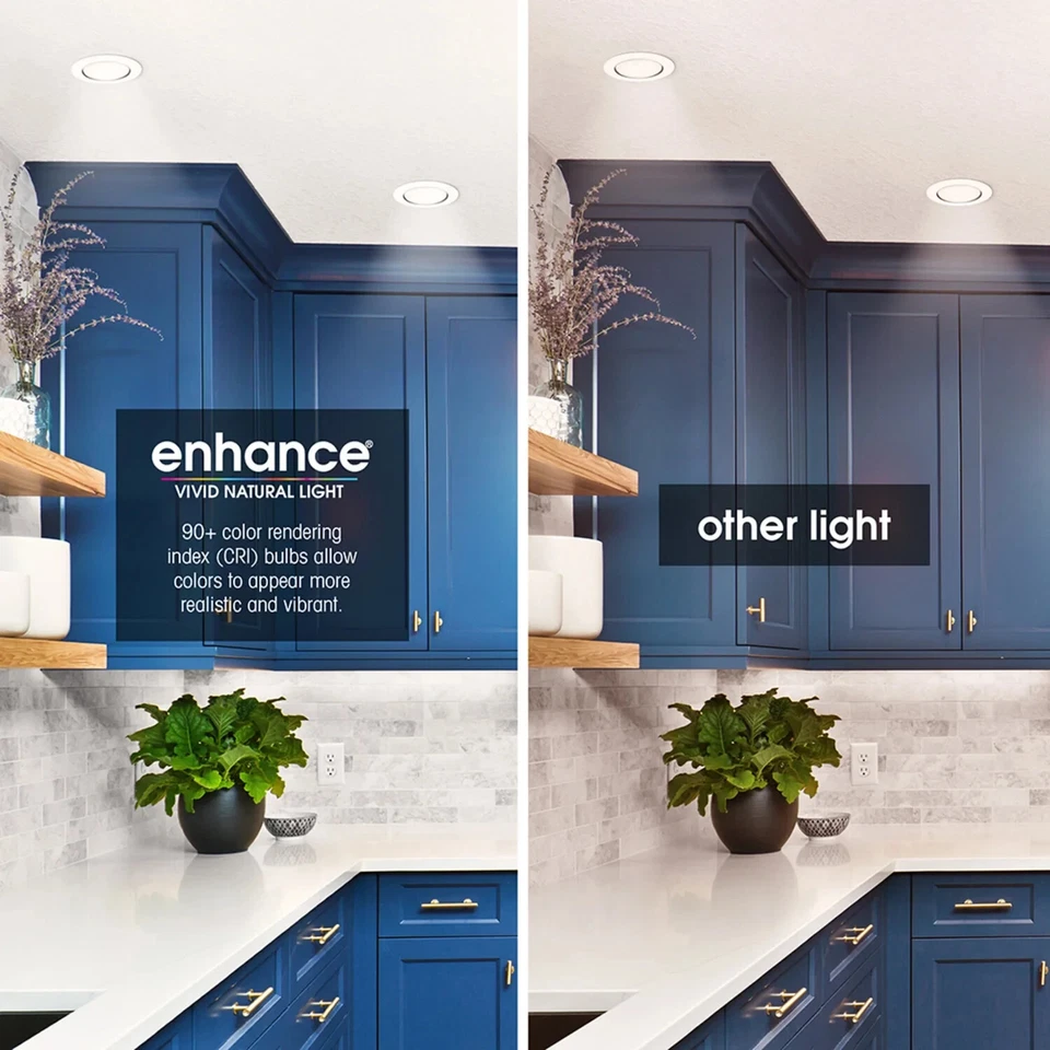 2 Pack Feit Dimmable Flood LED Light Bulb 7.2W Replaces 65W 650LM 2700K BR30 - Image 3 of 4