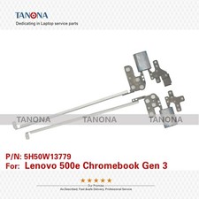 New 5H50W13779 For Lenovo 500e Chromebook Gen 3 Screen Lcd Hinges Kit L R Set