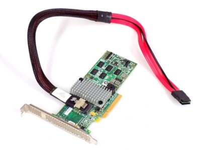 LSI MegaRAID 9260-4i 6Gb/s PCIe x8 SAS/SATA RAID Controller PN L3-25121-61A
